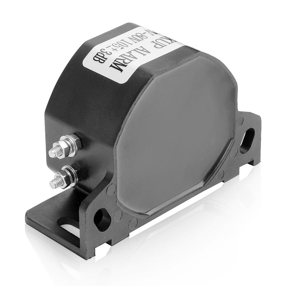 12-60V Decibel Backup 107dB Sound Warning Alarm IPX6 Waterproof Car Horn Reversing Horn for Vehicle Reversing Reminder