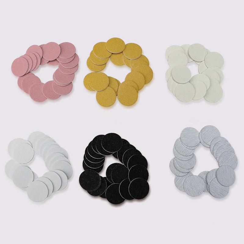 20Pcs Disposable Pedicure Grind Files Replaceable Sandpaper Dead Skin Polisher Cuticle Callus Remove Disc Pads Feet Care Tools