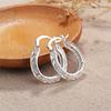 Exaggerated 925 Silver Hollow Earrings & Ear Jewelry - Europe & America