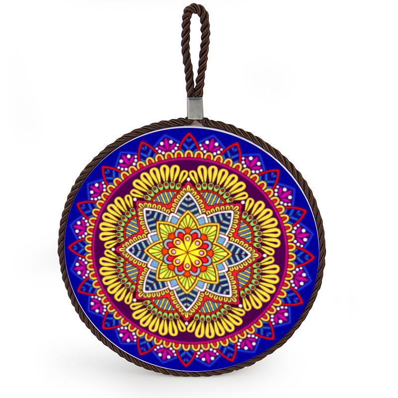 New Chinese Style Daily Dining Placemat Coaster Casserole Bowl Tableware Mat for Kitchen