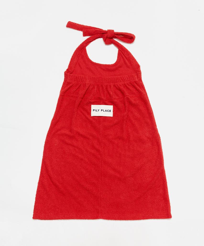Pillipeulleiseu Terry Dress Red
