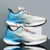 Rotating Button Summer New Mesh Breathable Sports Shoes Youth Popcorn Men's Shoes Ultra Light Running Shoes