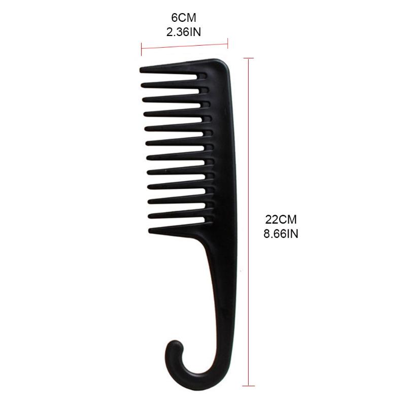 Wide Tooth Comb Detangling Hair Brush, Premium Care Handgrip Comb, Apply to for Curly, Wet, Dry, Thick ,Thin Hair