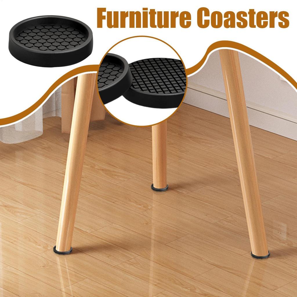 Furniture Pads For Hardwood Floors 4 Pieces Noise Reduction Grippers Feet Protectors Furniture Sliders For Hardwood Floors For