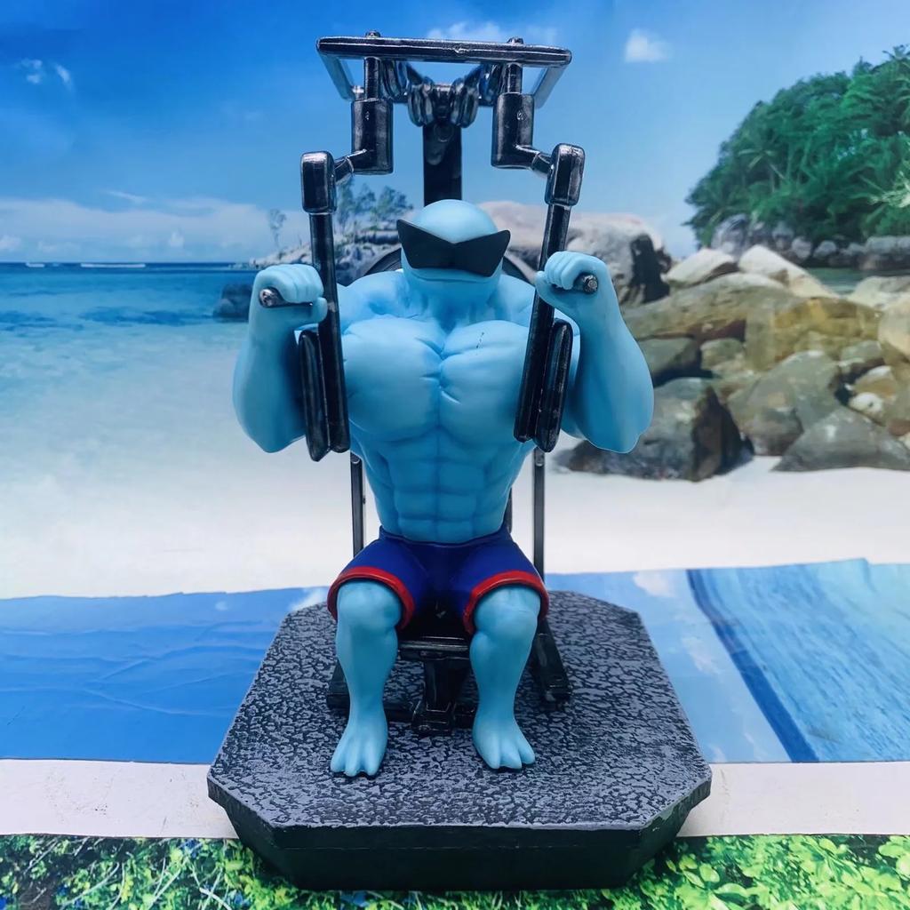 Pokemon Gk Muscle Fitness Fire Dragon, Pikachu Squirtle Frog Seed, Boxed Figure