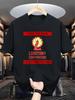 Herren T-Shirt mit "Lobectomy Company" Logo und "Face Fear" Slogan - Inspiriert von Videospielen, Popkultur, Kleidung, Tägliche Kleidung...