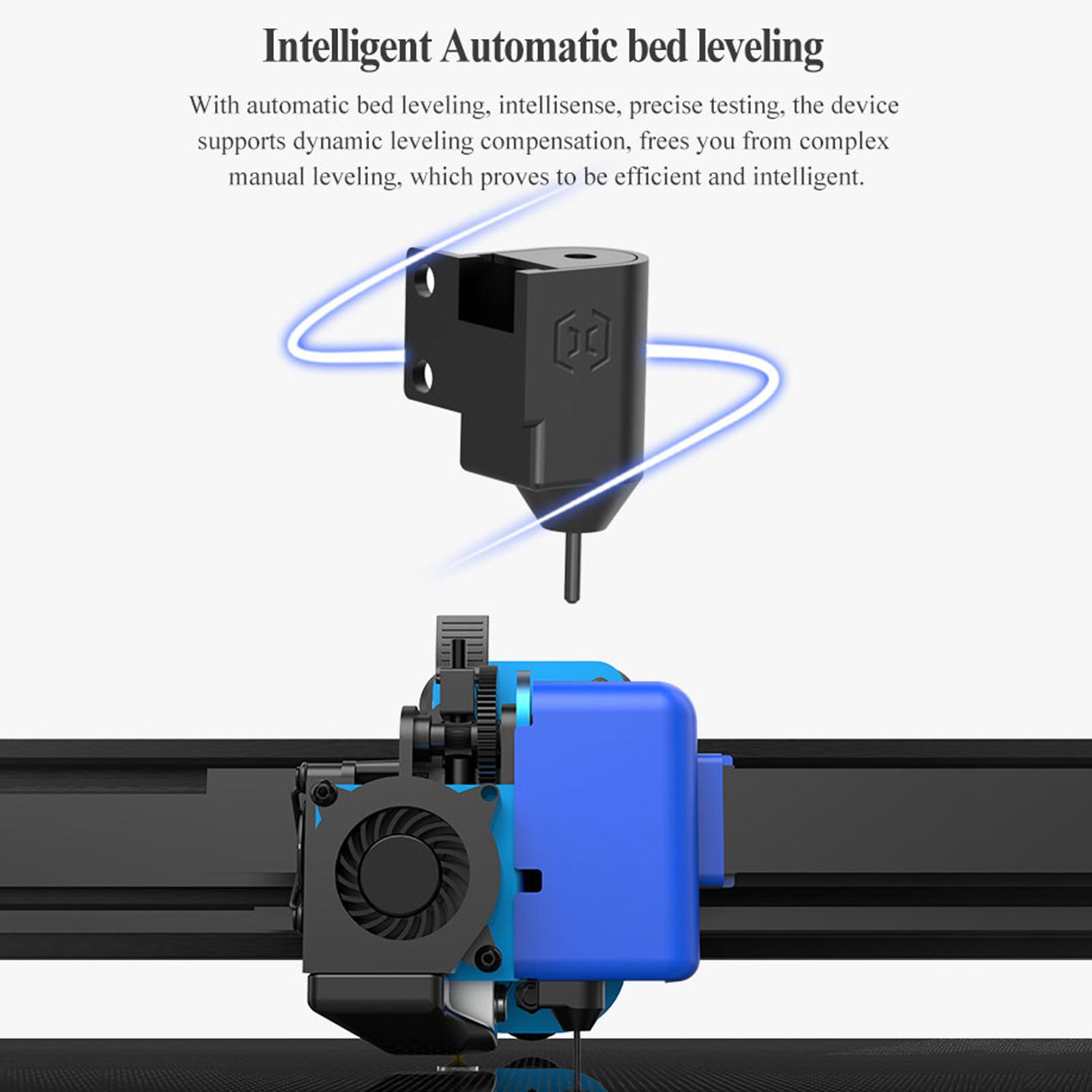 

3D-принтер Artillery Genius Pro, размер печати 220x220x250 мм, сенсорный экран 2,8 дюйма, закаленное стекло
