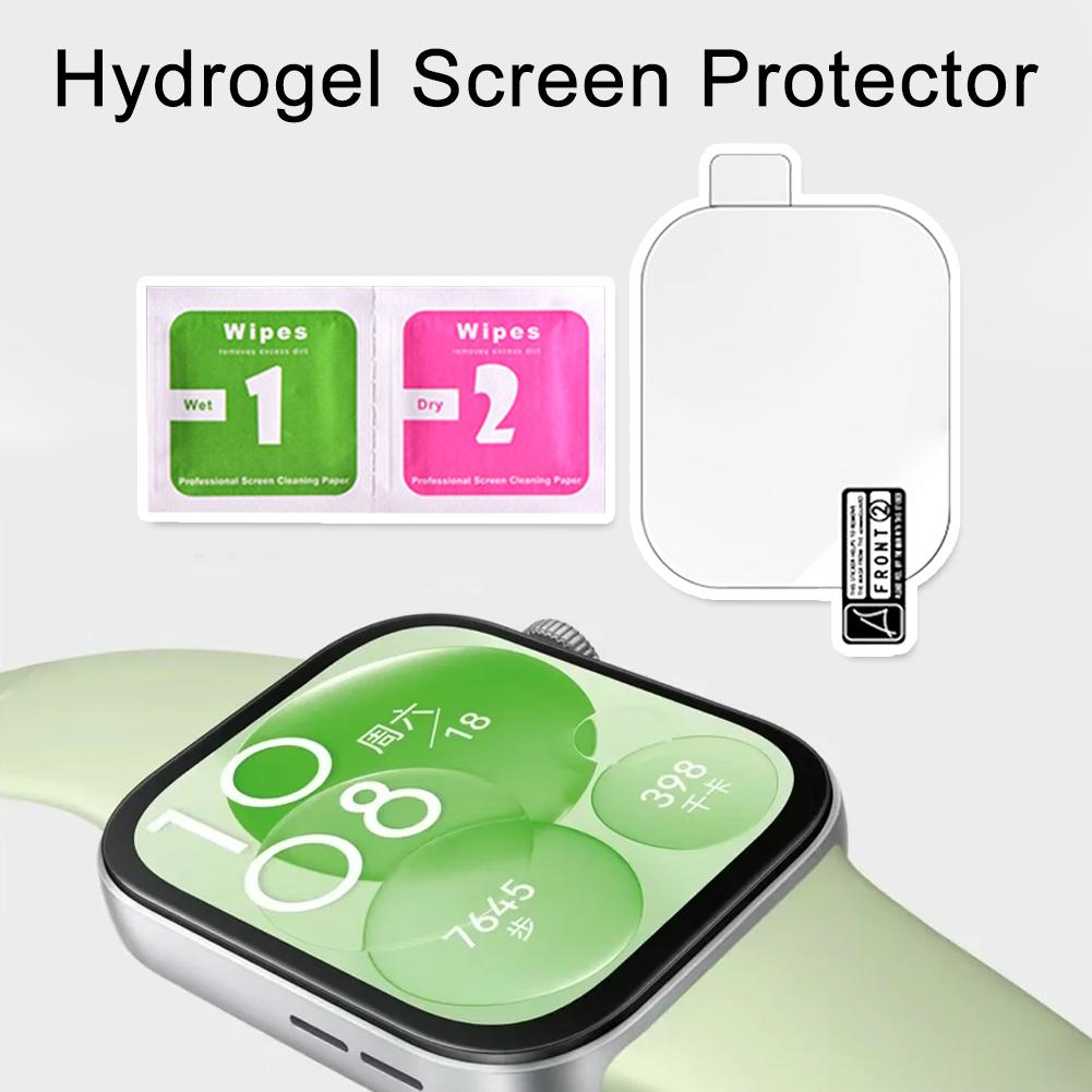 

1/2 шт. Защитная пленка для экрана Huawei Watch Fit 3 Anti TPU Clear Fit3 Watch Film Hydrogel Accessory G0Z1
