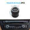 AC Heater Climate Control Switch Button Radio Volume Knob Cover For BMW 1 2 3 4 M4 Series F20 F21 F22 F87 F30 F31 F34 F32 F36