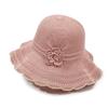 Summer Casual Flat Brim Hat Women's Floral Sunshade Beach Cap Face Hats