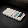 Solid Color Matte Leather Slim Phone Cover For Google Pixel 9 Pro XL Pixel 8A Luxury Card Slot Hard PC Shockproof Lens Protection Case