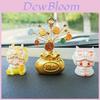 Traditional Resin Car Ornament With Blessing Functions For Vehicles And Gifts