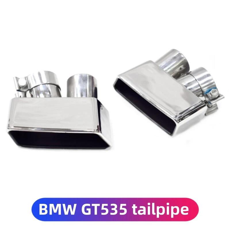 Stainless Steel Tailpipe Muffler Exhaust Cover for BMW 5 Series GT535