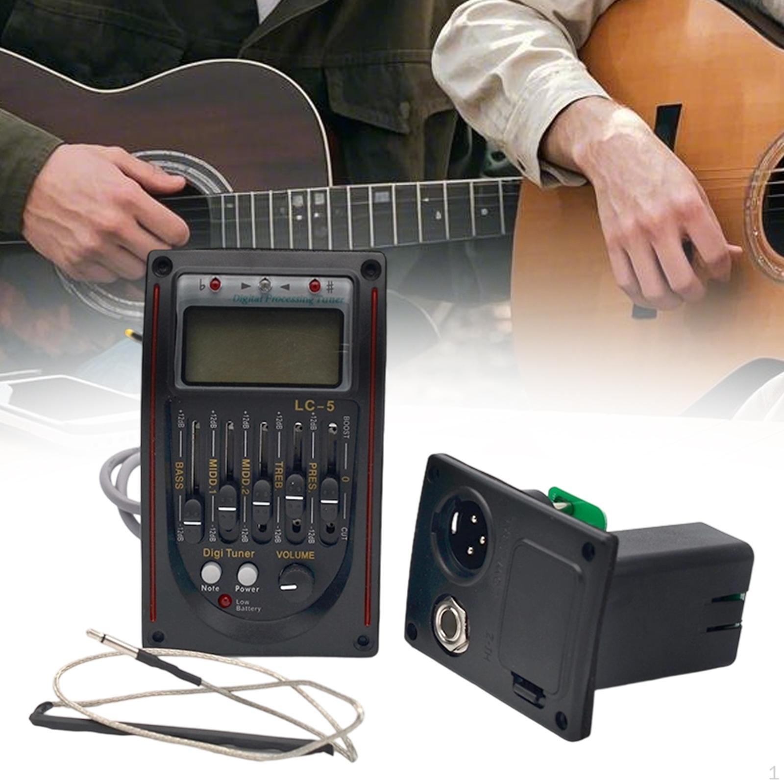 

Тюнер Звукосниматель Электрогитара DIY Аксессуары Акустические Классические Гитары Замена Эквалайзер красный