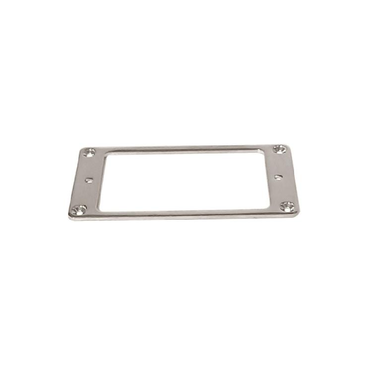 2PCS Guitar Humbucker Pickup Frames Easy Installation Mounting Rings with Screws Replacement Pickup Rings Metal Texture