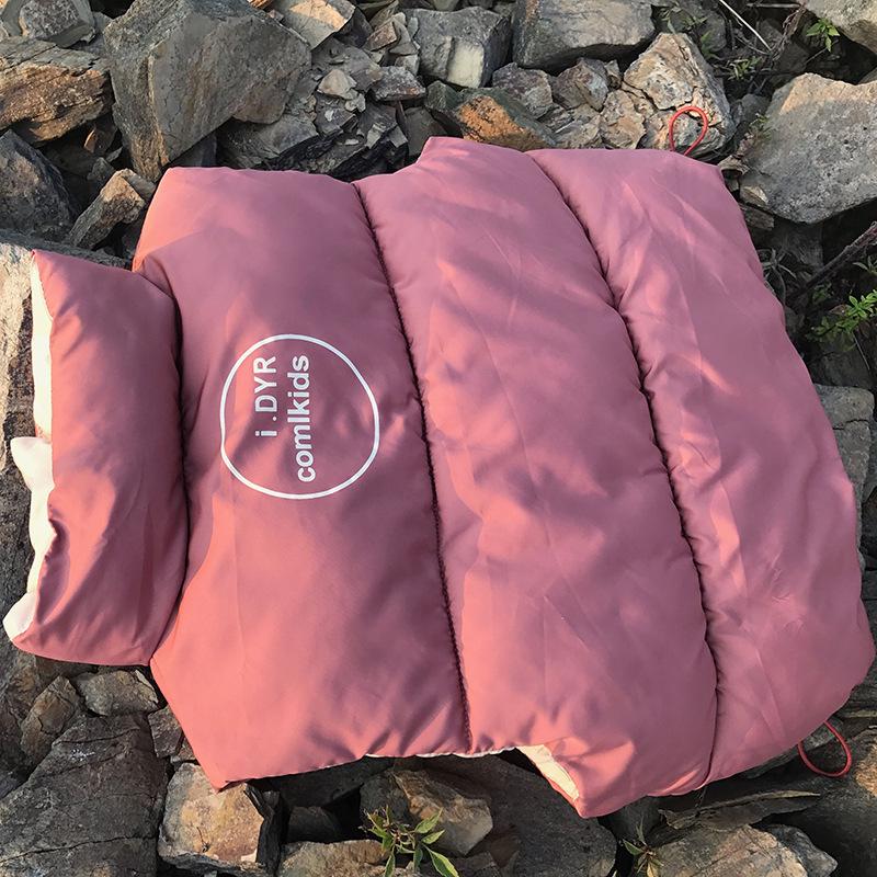 

2025 Off-Season Warm Cotton Down Vest for Boys & Girls 100 cm рожевий