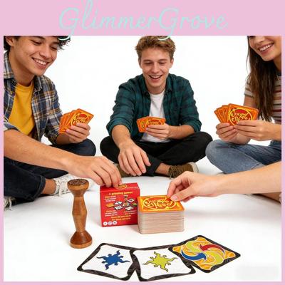 Jungle Speed Card Game With Fastpaced Matching For Family Gatherings