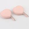 150CM Heart Retractable Tape Measure Soft Mini Measuring Tape Portable Tailor Sewing Cloth Weight Loss Body Measuring Tape Flexible Ruler Tape