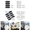 RV Magnetic Door Holder High Performance Easy Installation Accessories RV Storage Door Latch RV Magnetic Baggage Door Catch