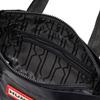 Hunter Damen Mini-Tote-Tasche mit oberem Griff aus Nylon, Schwarz, Größe S (UBS1203KBM)