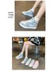 2024 Autumn Women's High-Top Canvas Fashion Shoes - Air Force 1 Style, Casual White Sneakers