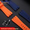 Cinturino in Silicone Per Swatch YVS423 419 413 406 400 YCS564G Braccialetto Concavo e Convesso Gomma Orologio Uomo e Donna 19mm 21mm