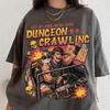 Dungeon Crawling TShirt Princess Donut SciFi Meme Tee Dungeon Crawler Carl Book Lover Tshirts High Quality Vintage Unisex