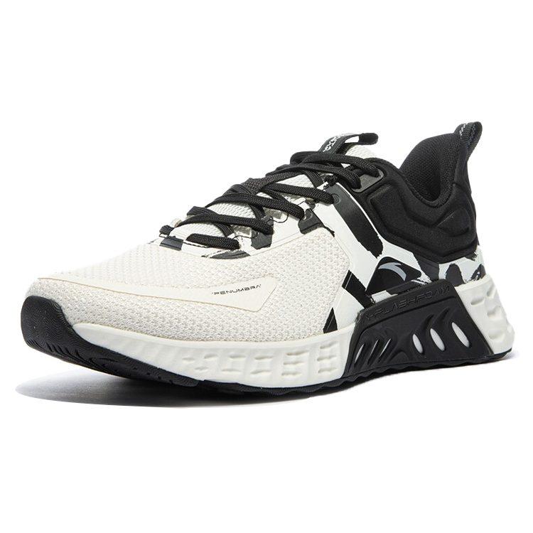 Anta Training Shoes Men's Low Top Ivory White/Black 112047786-5