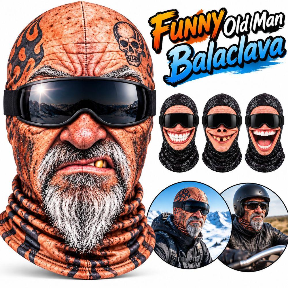 3D Face Printed Winter Mask Cover Full Coverage Funny Ski Mask New Ski Mask Hood Costume Parties