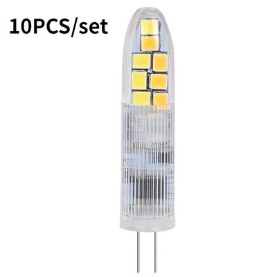 10 bombillas LED tipo maíz G4 sin luz estroboscópica de 3 W con atenuación de tres colores