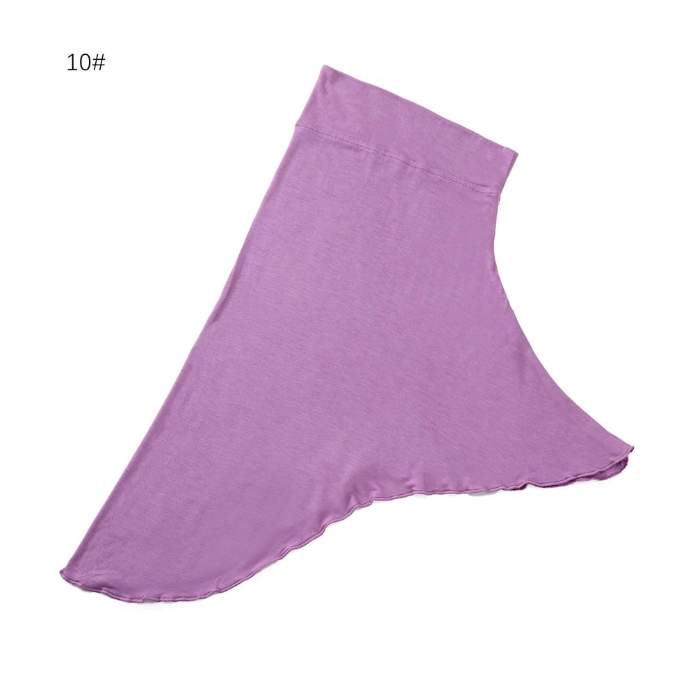 Cotton Inner Hijab Caps Muslim Stretch Jersey Cap Islamic Underscarf Bonnet Solid Headscarf Turbante Turban Mujer Instant Hijab