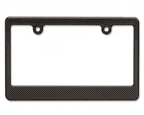 

Рамка для номерного знака MOONEYES для мотоциклов от 126 куб.см и выше, вид под углеволокно, простая NF-MG130CFPL-MON