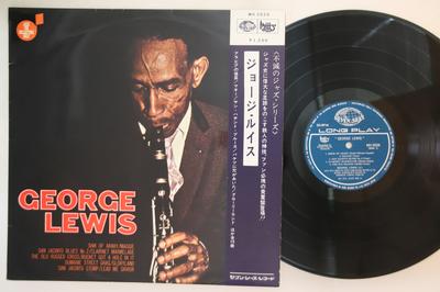 LP Record GEORGE LEWIS - George Lewis MH3026 SEVEN SEAS Japan Obi Jazz Used