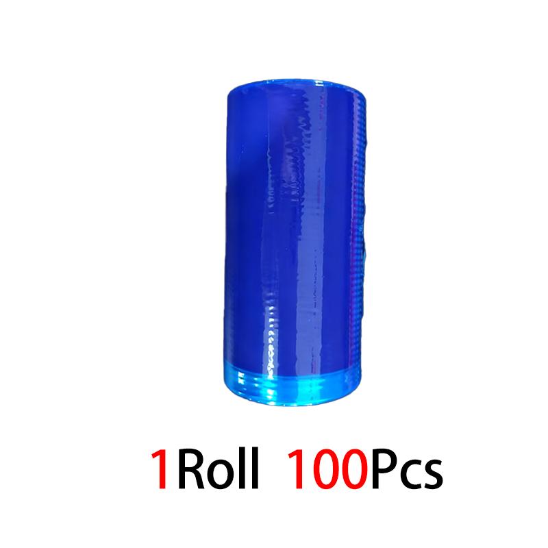 

Disposable Blue Isolation Film | PVC Material, Non-adhesive Protective Film for Dental & Bathroom Use, Hotel Restroom синий