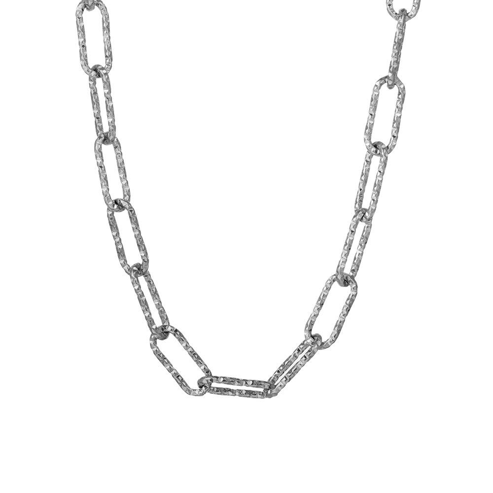 18K Gold Trendy Cuban Link Necklace: European & American Style, Non-Fading, Fashionable Personalized Chain, High-End Jewelry.