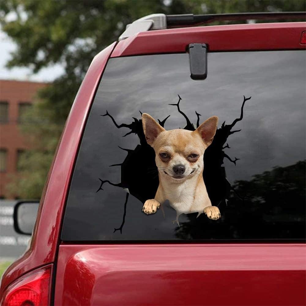 

Cute Sheep Car Decals, Wall Decals Stickers Realistic Car Stickers,SUV Window Glass Sticker Suitable for Cars, notebooks, refrigerators, Walls and Chihuahua