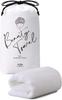HAIR DRY TOWEL X MTG MTG Egyptian Cotton Gift (400mm 800mm, White) Quick-drying
