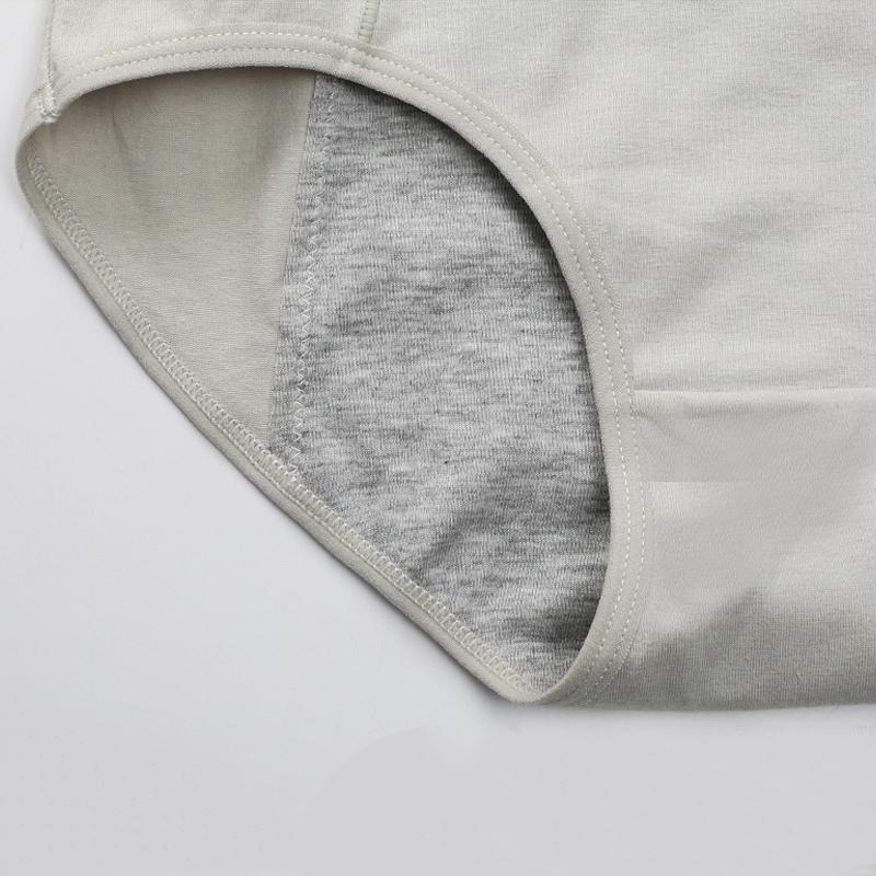 4Pcs Menstrual Period Panties Women Underwear Cotton Widen Leak Proof Physiological Pants Girs Briefs