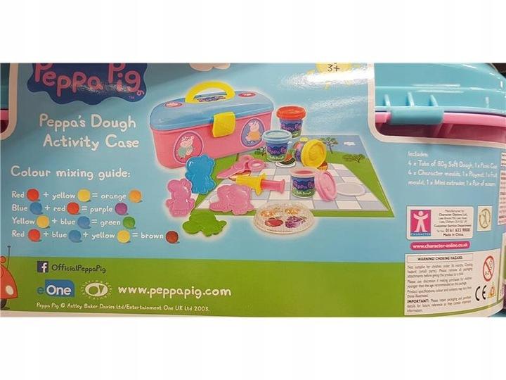 Swinka Peppa Pig Kuferek Piknik Ciastolina Foremki