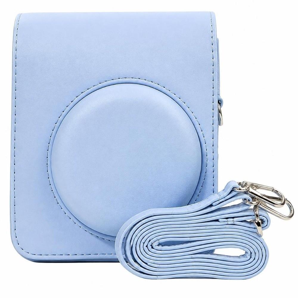 PU Leather Camera Bag Retro Camera Case for Fujifilm Instax Mini 13/12/11 Outdoor Carry