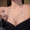 Exotic trend fierce girl body chain chest chain exaggerated high-end collar chain sequin pure erotic back chain decoration woman
