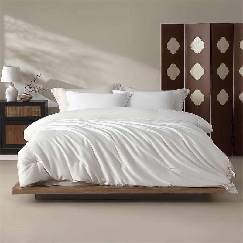 Mercury Home Textiles Forest Breath Tussah Silk All-Season Duvet Insert