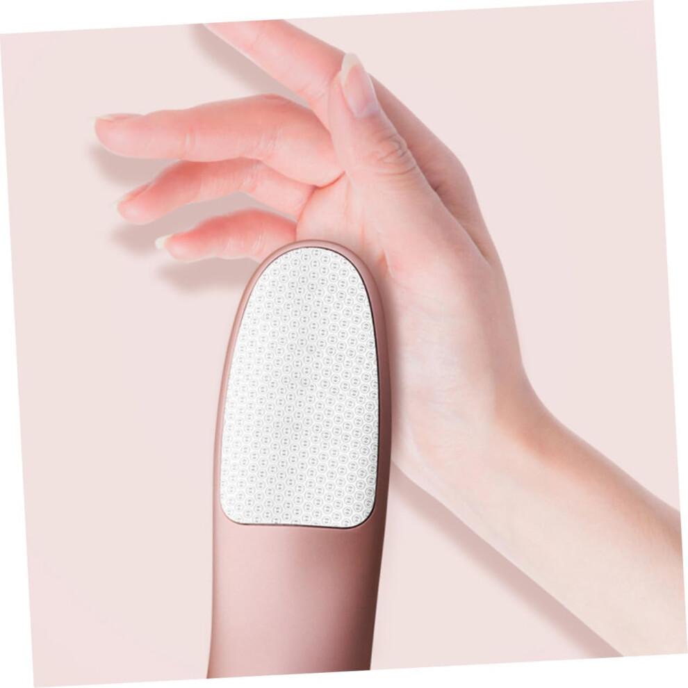 1pc Stainless Steel Foot File Callus Remover Dead Skin Exfoliator Tool for Home Rose Gold and Smooth Soles