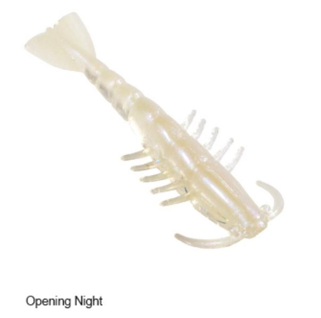 Zman Soft Lure Salty Ned ShrimpZ 2.5 Inch 6/Pack Opening Night (4380)