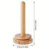 1/2Pcs Wooden Yarn Ball Holder, Rotary Desktop Rack – Anti-Tangle Ergonomic Tool for Weaving Crochet