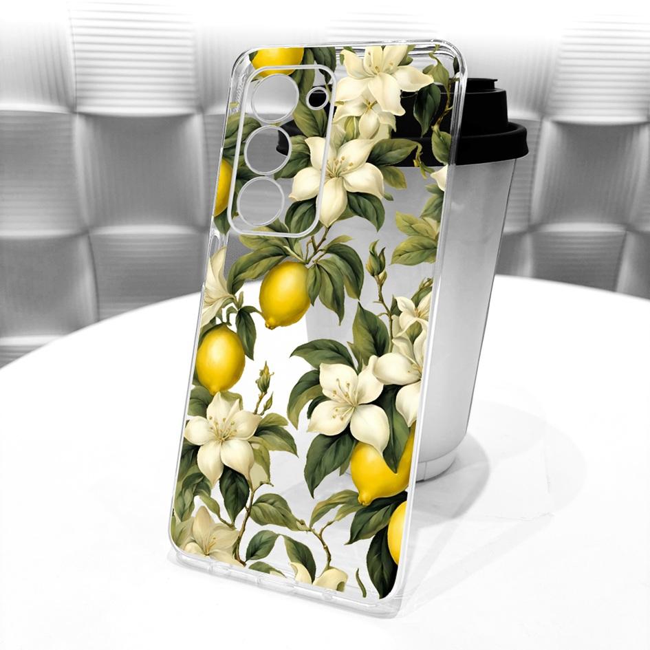 Custodia Trasparente Per OPPO A5 4G Custodie CPH2727 Nuova Moda Fiocco Limone Fundas Copertura Morbida in Silicone Per OPPO A5 A5x 5G A5M Gusci