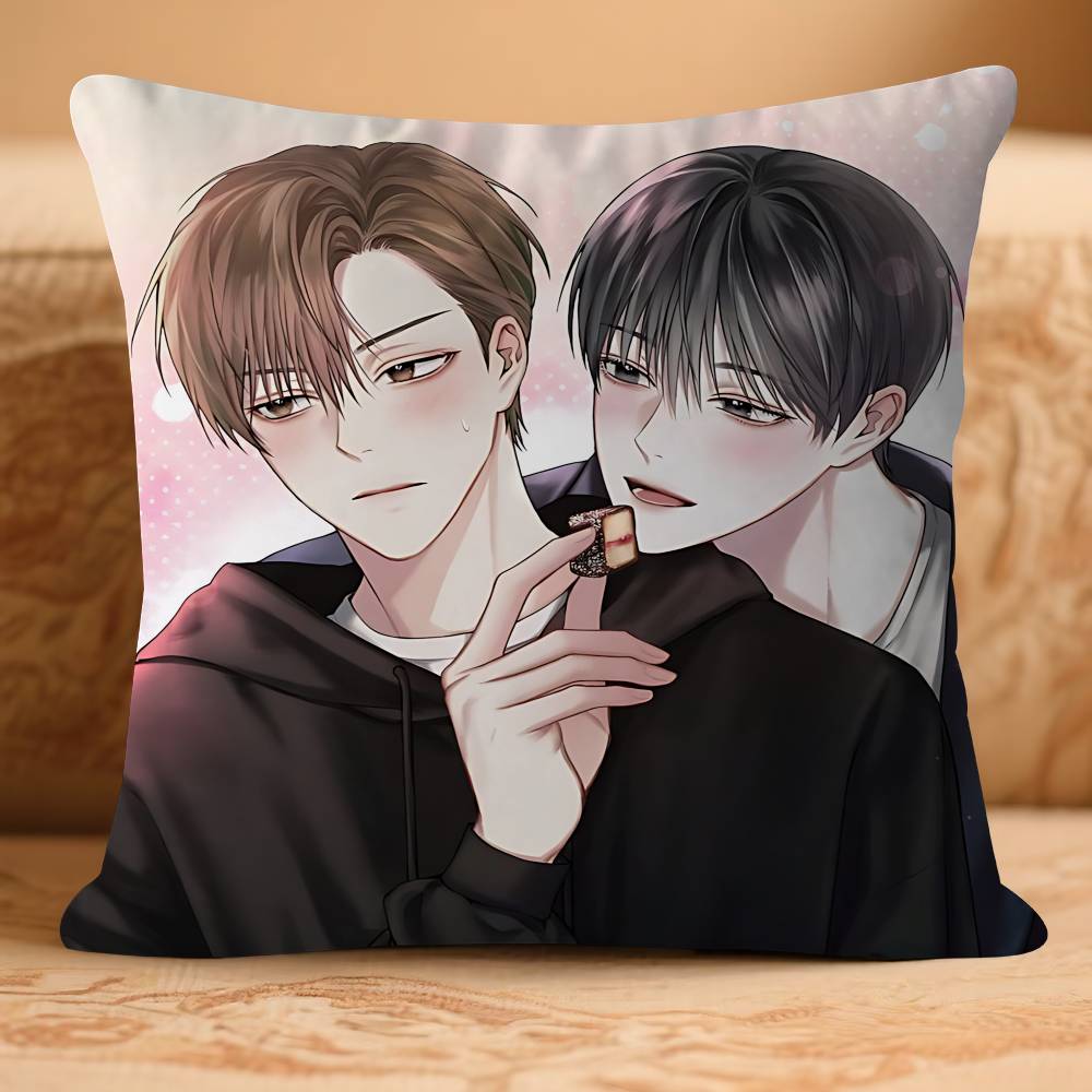 

Y-Yoon WoonS X Yooil Pillow Case Removable Washable Cushion Cover – All-Season Soft Linen 16x16Inch