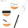ARLANY Hair Extension Pliers Tool Microlink Pliers for Micro Beads Rings Hair Loop Tool Curved Needle for Weft Extensions