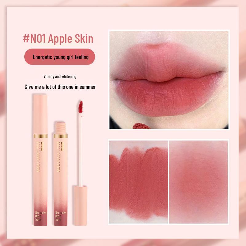 

Helen Matte Velvet Lip Glaze - Non-Fading, Non-Stick Cup Lip Mud Lipstick