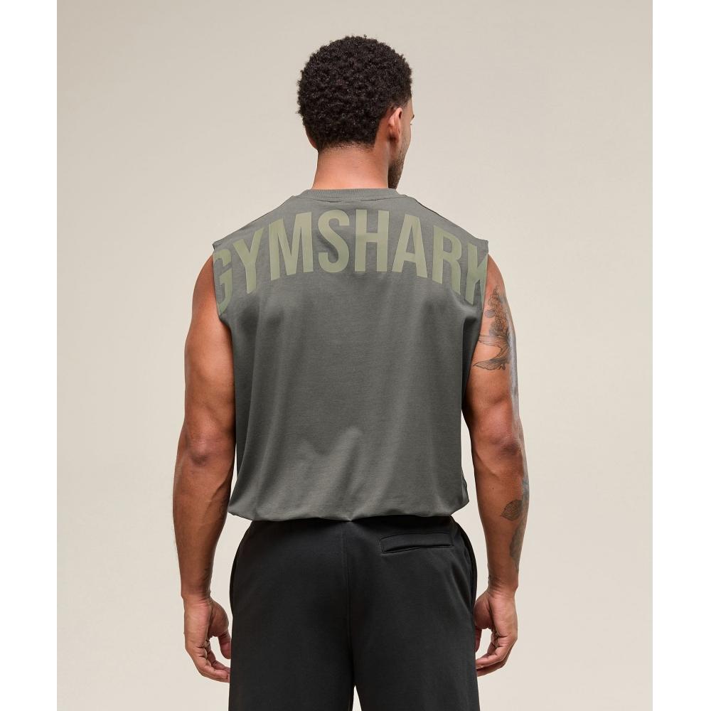 

Gymshark Отключение питания Прочность танка Зеленый A2c9m Ecjh